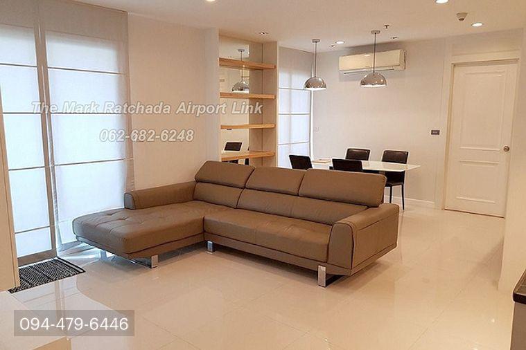 picture 102 sqm 2 bedroom The Mark Ratchada Airport link, MRT RAMA 9 - 3/10
