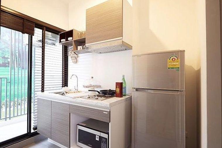 picture G 3514 🧡中国客户，请加微信。(在联系方式的旁边)For rent The Niche Mono Ratchavipa Line❤️💜@condopremium💜❤️Ready to move in ⬛🟨 📞 065 695 3645🟨⬛ - 4/9