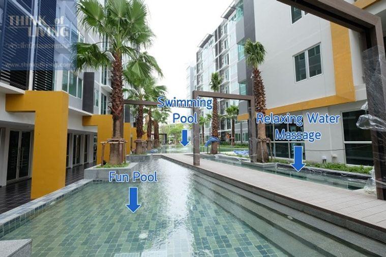picture For rent, Sammakorn S nine, size 28 square meters, fully furnished and electrical appliances. - 9/12