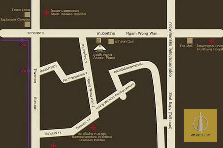 picture G 4038🚨For rent Akesin Place Ngamwongwan Line❤️💜@condopremium💜❤️Ready to move in ⬛🟨 📞 065 695 3645🟨⬛ - 10/11