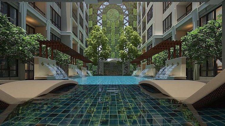 picture For Rent Amaranta Residence - 1 bed 35 sq.m.  7th floor - 5/8