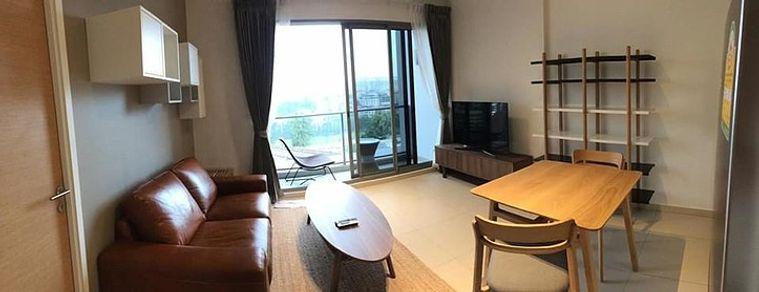 รูป ให้เช่า The Lofts Ekkamai. 1นอน 45ตร.ม. Line id: @pfagent - รูปที่ 2/11