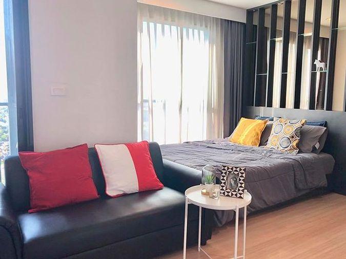 picture For Rent The Base Rama 9-Ramkhamhaeng - 26 sq.m.  22nd floor - 3/4