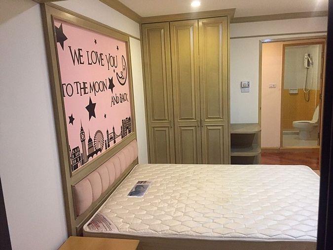 picture  Flora Ville. 2beds 100sq.m. near Airport link Huamark. Line id: @pfagent - 10/15
