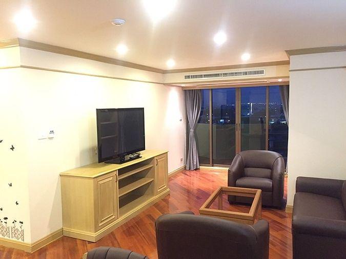 picture  Flora Ville. 2beds 100sq.m. near Airport link Huamark. Line id: @pfagent - 2/15