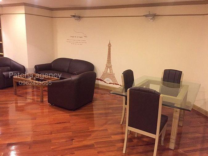 picture Flora Ville. 2beds 100sq.m. near Airport link Huamark. Line id: @pfagent - 3/15