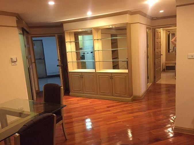 picture  Flora Ville. 2beds 100sq.m. near Airport link Huamark. Line id: @pfagent - 4/15