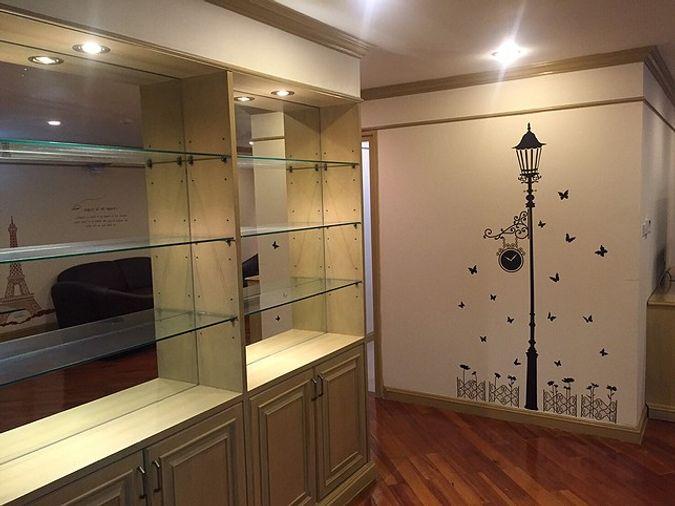 picture  Flora Ville. 2beds 100sq.m. near Airport link Huamark. Line id: @pfagent - 5/15