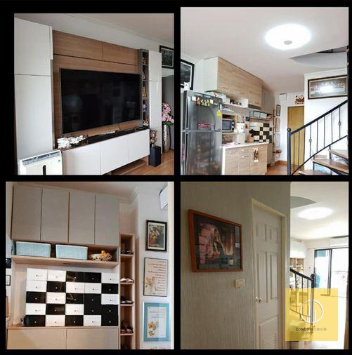 รูป SC0300 🔥ขายด่วนฌ็องเซลิเซ่ ติวานนท์ ห้อง Duplex 2 ชั้น 1นอน 74ตร.ม ชั้น7 ตึกG🔥⬛🟨 📞 065 695 3645🟨⬛ - รูปที่ 10/16