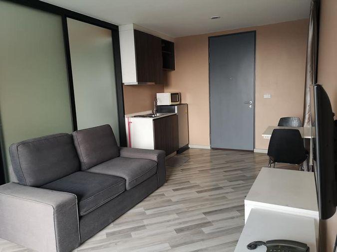 รูป T1320 คอนโดให้เช่า Vento Condo Kaset - Navamin (เวนโต้ คอนโด เกษตร-นวมินทร์) ​ห้องสวย เฟอร์ครบ ราคาพิเศษ - รูปที่ 4/9