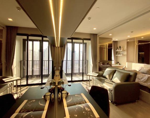 รูป M1203 คอนโดให้เช่า Ashton Asoke ห้องสวย เฟอร์ครบ มีเครื่องซักผ้า ราคาพิเศษ - รูปที่ 5/13