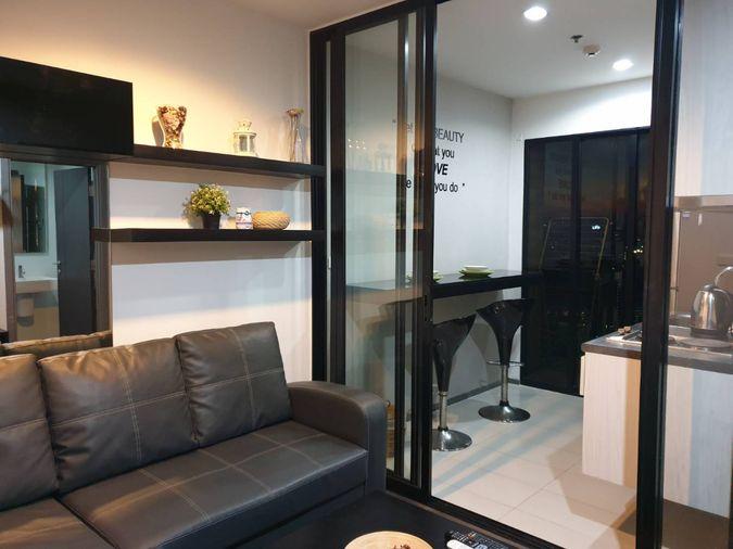 รูป F12026 คอนโดให้เช่า The Base Park West Sukhumvit 77 (เดอะ เบส พาร์ค เวสต์ สุขุมวิท 77) ห้องสวย เฟอร์ครบ มีเครื่องซักผ้า ราคาพิเศษ - รูปที่ 5/8