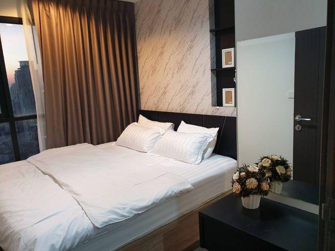 รูป F12026 คอนโดให้เช่า The Base Park West Sukhumvit 77 (เดอะ เบส พาร์ค เวสต์ สุขุมวิท 77) ห้องสวย เฟอร์ครบ มีเครื่องซักผ้า ราคาพิเศษ - รูปที่ 1/8