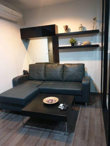 รูป F12026 คอนโดให้เช่า The Base Park West Sukhumvit 77 (เดอะ เบส พาร์ค เวสต์ สุขุมวิท 77) ห้องสวย เฟอร์ครบ มีเครื่องซักผ้า ราคาพิเศษ - รูปที่ 3/8