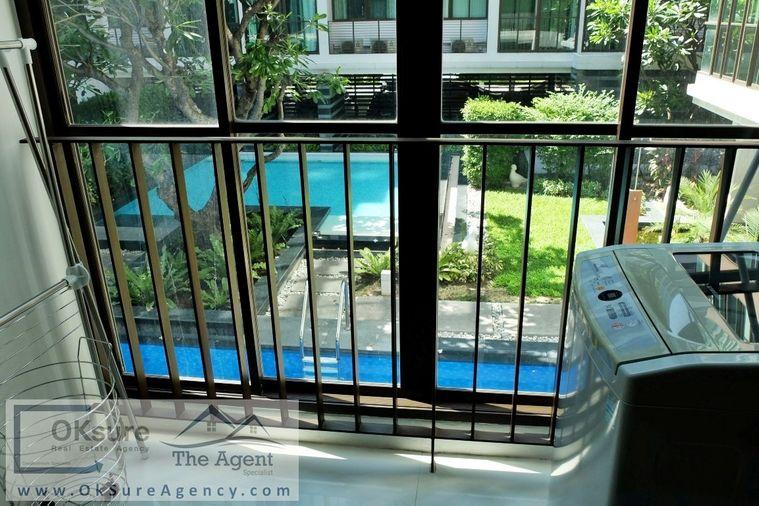 รูป ให้เช่า IDEO Blucove Sathorn วิวสระ (มี clip vdo) - รูปที่ 9/10