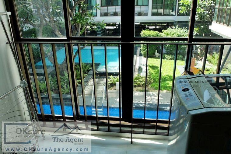 รูป ให้เช่า IDEO Blucove Sathorn วิวสระ (มี clip vdo) - รูปที่ 9/10