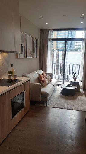 รูป T1006 คอนโดให้เช่า MUNIQ Sukhumvit 23 (มิวนีค สุขุมวิท 23) ห้องสวย เฟอร์ครบ มีเครื่องซักผ้า ราคาพิเศษ - รูปที่ 4/10