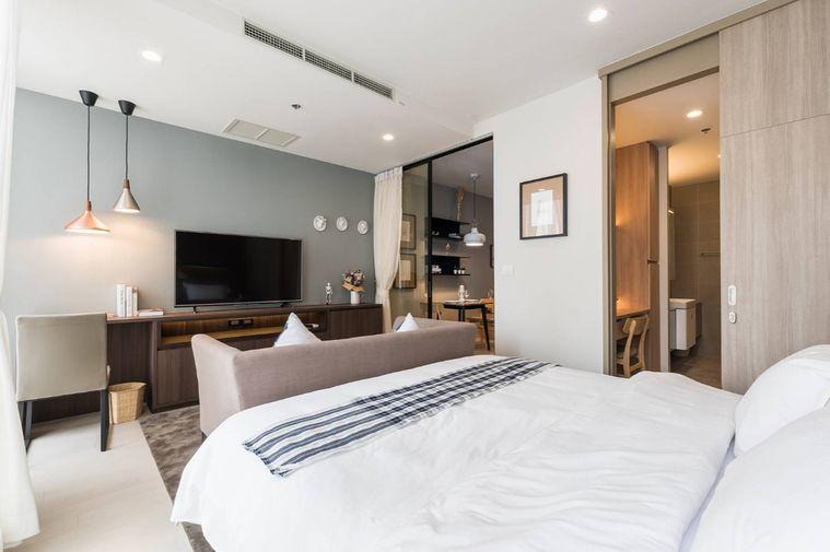 รูป T1008 คอนโดให้เช่า Noble Ploenchit (โนเบิล เพลินจิต) ห้องสวย เฟอร์ครบ มีเครื่องซักผ้า ราคาพิเศษ - รูปที่ 1/6
