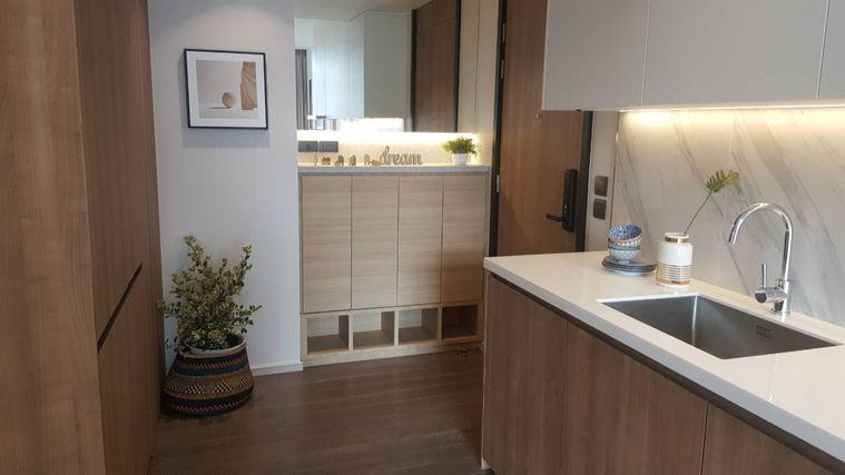 รูป T1006 คอนโดให้เช่า MUNIQ Sukhumvit 23 (มิวนีค สุขุมวิท 23) ห้องสวย เฟอร์ครบ มีเครื่องซักผ้า ราคาพิเศษ - รูปที่ 8/10