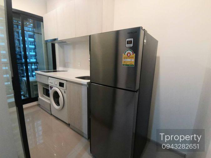 รูป T1010 คอนโดให้เช่า Life Asoke (ไลฟ์ อโศก) ห้องสวย เฟอร์ครบ มีเครื่องซักผ้า ราคาพิเศษ - รูปที่ 8/11