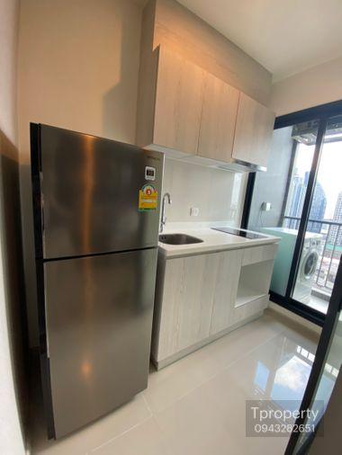 รูป T1009 คอนโดให้เช่า Life Asoke (ไลฟ์ อโศก) ห้องสวย เฟอร์ครบ มีเครื่องซักผ้า ราคาพิเศษ - รูปที่ 6/9