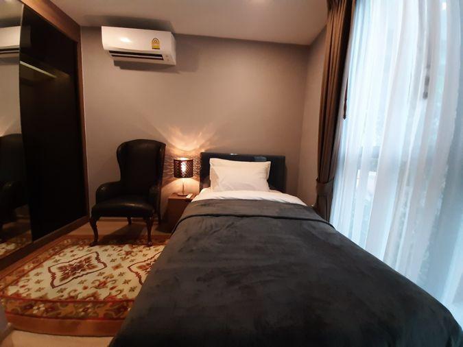 รูป F12122 คอนโดให้เช่า Taka Haus Ekamai 12 (ทากะ เฮาส์ เอกมัย 12) ห้องสวย เฟอร์ครบ มีเครื่องซักผ้า ราคาพิเศษ  - รูปที่ 8/29