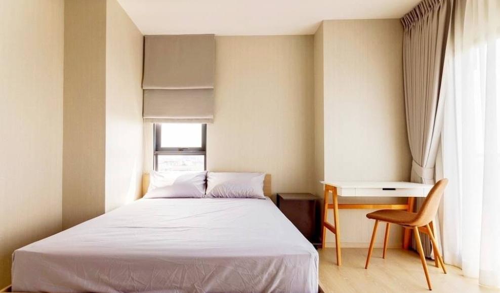 รูป T1023 คอนโดให้เช่า Ideo Sukhumvit 115 (ไอดีโอ สุขุมวิท 115) ห้องมุมวิวดี ห้องสวย เฟอร์ครบ มีเครื่องซักผ้า ราคาพิเศษ - รูปที่ 4/17