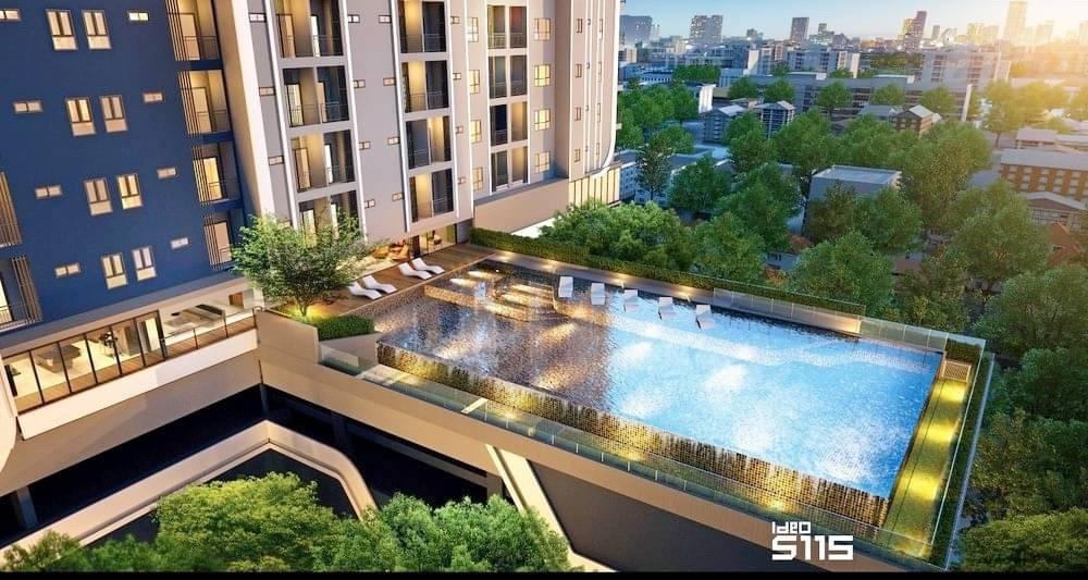 รูป T1023 คอนโดให้เช่า Ideo Sukhumvit 115 (ไอดีโอ สุขุมวิท 115) ห้องมุมวิวดี ห้องสวย เฟอร์ครบ มีเครื่องซักผ้า ราคาพิเศษ - รูปที่ 10/17