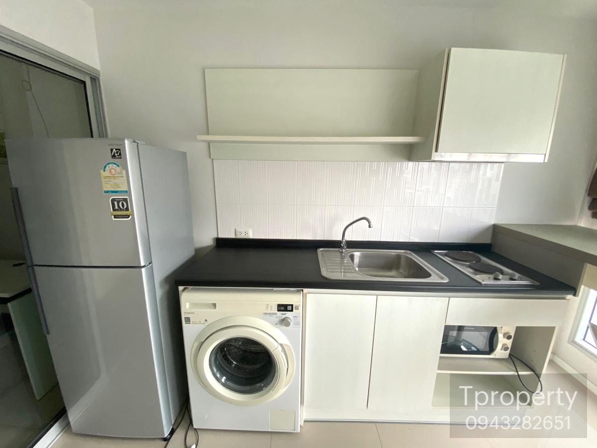 รูป T1026 คอนโดให้เช่า Aspire Rama 9 (แอสไพร์ พระราม 9) ห้องสวย เฟอร์ครบ มีเครื่องซักผ้า ราคาพิเศษ - รูปที่ 10/11