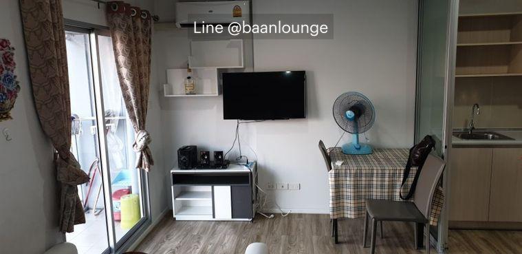 รูป ขายคอนโด 1 ห้องนอน อิซซี่ คอนโด สุขสวัสดิ์ ขนาด 25.17 ตรม. ชั้น 6 หน้าห้องทิศตะวันออก ติดถนนใหญ่ ใกล้บิ๊กซี ทางด่วน - รูปที่ 1/5