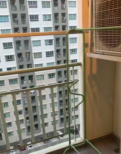 รูป ขายคอนโด 1 ห้องนอน ลุมพินี พาร์ค ปิ่นเกล้า อาคาร B ชั้น 15 ขนาด 29.26 ตร.ม. ห้องมุม - รูปที่ 3/3