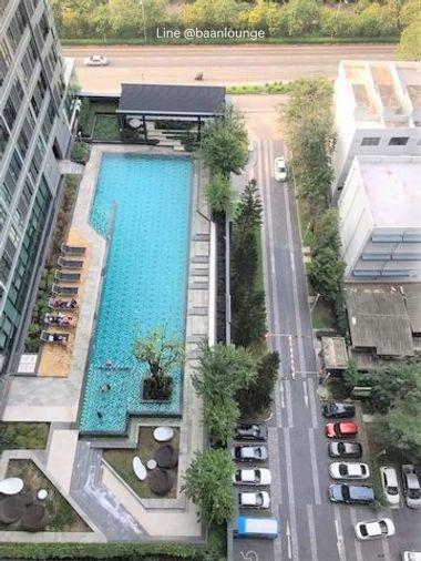รูป ขายคอนโด สตูดิโอ ideo สาทร ท่าพระ ชั้น 18 ขนาด 21 ตรม วิวสระว่ายน้ำ BTS โพธินิมิตร - รูปที่ 6/6