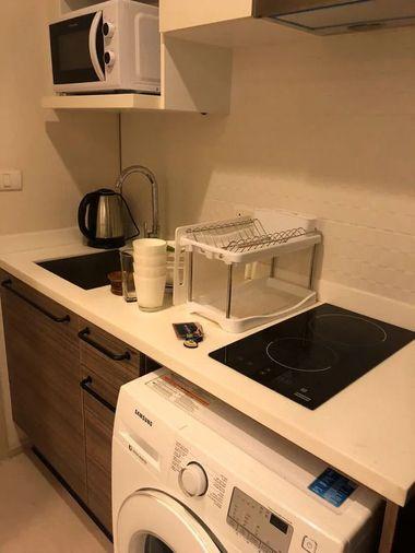 picture Condolette Pixel Sathorn, studio 22.26 square meters, Floor 4, Building B, pool view, MRT Lumpini - 8/12