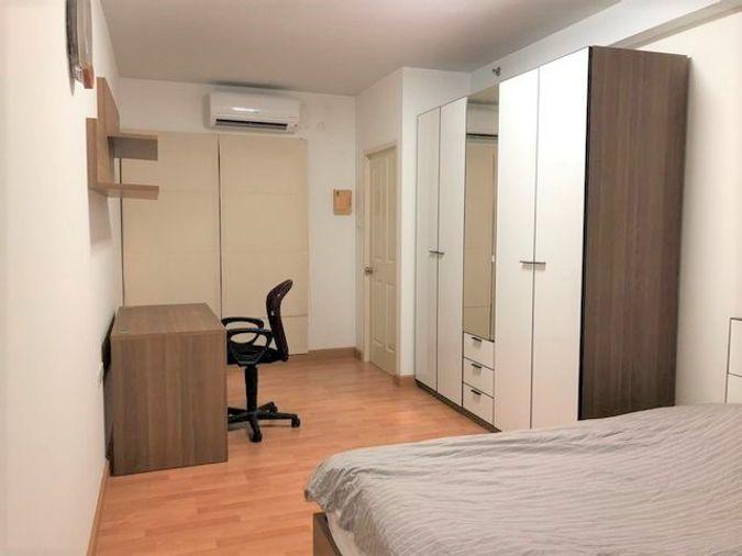 รูป ขายคอนโด 1 ห้องนอน ซิตี้ โฮม รัชดา-ปิ่นเกล้า ขนาด 48 ตรม ชั้น 8 ทิศเหนือ วิวสระว่ายน้ำและสวน  - รูปที่ 6/7
