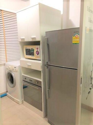 รูป ขายคอนโด 1 ห้องนอน ซิตี้ โฮม รัชดา-ปิ่นเกล้า ขนาด 48 ตรม ชั้น 8 ทิศเหนือ วิวสระว่ายน้ำและสวน  - รูปที่ 4/7