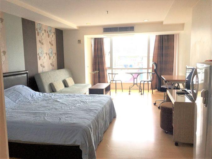 picture Rent Studio Condo The Trendy Condominium, Soi Sukhumvit 13, 36 square meters, 7th floor, garden view, BTS Nana - 1/7