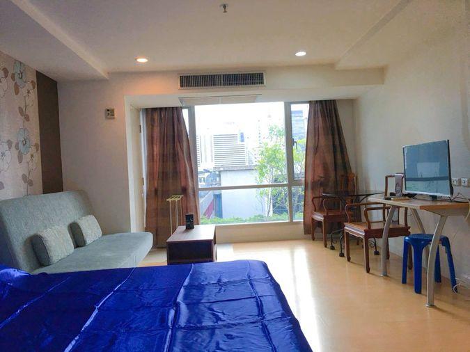 picture Rent Studio Condo The Trendy Condominium, Soi Sukhumvit 13, 36 square meters, 7th floor, garden view, BTS Nana - 3/7