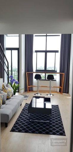 รูป T1035 คอนโดให้เช่า IDEO New Rama 9 (ไอดีโอ พระราม 9-ตัดใหม่) ห้องสวย เฟอร์ครบ มีเครื่องซักผ้า ราคาพิเศษ - รูปที่ 1/9