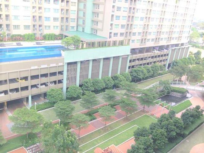 รูป ขายคอนโด 1 ห้องนอน ลุมพินีปาร์ค ปิ่นเกล้า วิวสระว่ายน้ำ . ชั้น 10 เซ็นทรัลปิ่นเกล้า      ตึกบี - รูปที่ 9/9