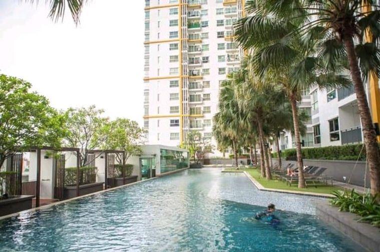 รูป ขายคอนโด 1 ห้องนอน The parkland ตากสิน-ท่าพระ ขนาด 35.66ตรม. ชั้น18 ไม่บล็อควิว BTS ตลาดพลู โพธิ์นิมิตร วิว ทิศเหนือ - รูปที่ 7/9