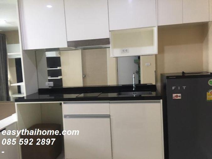 รูป P-88387 ขาย  เมโทร สกาย รัชดา | วิวเมือง | ชั้น 2 อาคาร B | เฟอร์นิเจอร์ครบ | เครื่องใช้ไฟฟ้าครบ Line ID: @easythaihome | 085-592-2897 - รูปที่ 3/20