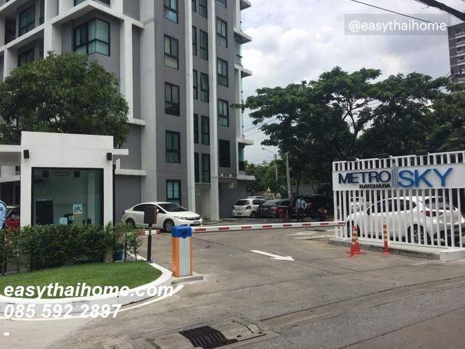 รูป P-88387 ขาย เมโทร สกาย รัชดา | วิวเมือง | ชั้น 2 อาคาร B | เฟอร์นิเจอร์ครบ | เครื่องใช้ไฟฟ้าครบ Line ID: @easythaihome | 085-592-2897 - รูปที่ 12/20