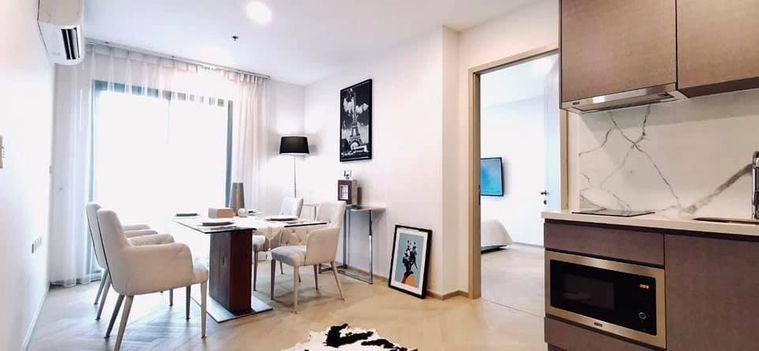 รูป WP2508 เช่าคอนโด Rhythm Sukhumvit 36 - 38 (ริทึ่ม สุขุมวิท 36-38) ห้องสวย เฟอร์ครบ มีเครื่องซักผ้า ราคาพิเศษ - รูปที่ 2/10