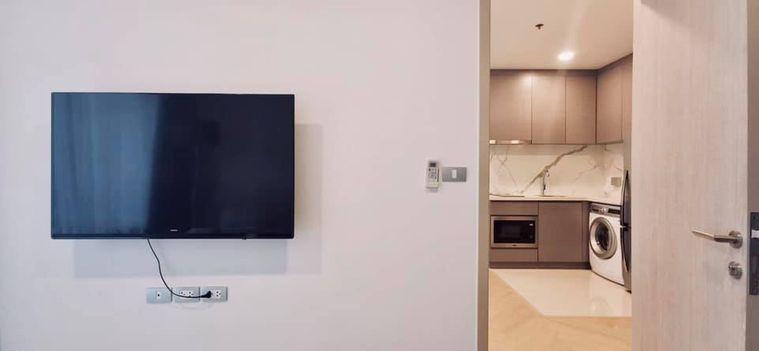 รูป WP2508 เช่าคอนโด Rhythm Sukhumvit 36 - 38 (ริทึ่ม สุขุมวิท 36-38) ห้องสวย เฟอร์ครบ มีเครื่องซักผ้า ราคาพิเศษ - รูปที่ 6/10