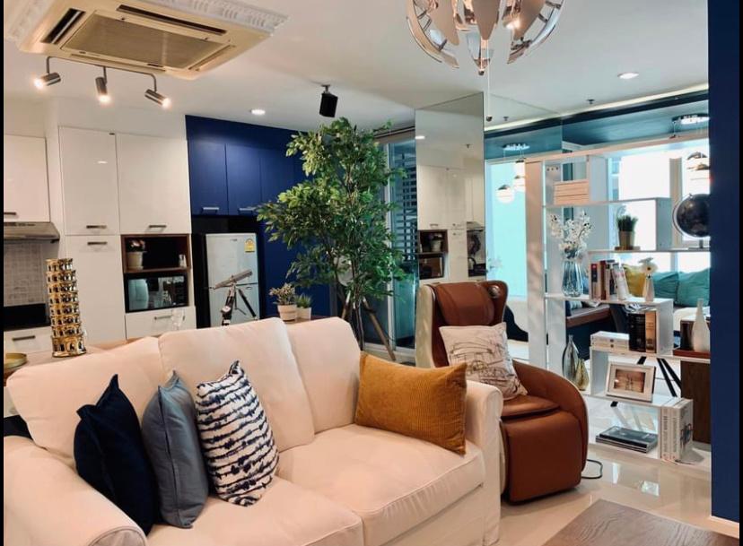 รูป T1095 คอนโดให้เช่า Sukhumvit Living Town (สุขุมวิท ลิฟวิ่ง ทาวน์) ห้องสวย เฟอร์ครบ มีเครื่องซักผ้า ราคาพิเศษ - รูปที่ 5/20