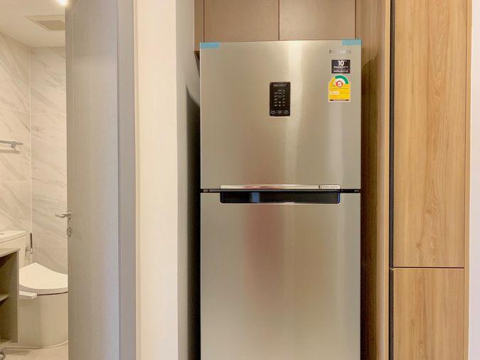 รูป T1110 คอนโดให้เช่า Taka Haus Ekamai 12 (ทากะ เฮาส์ เอกมัย 12) ห้องสวย เฟอร์ครบ มีเครืืองซักผ้า ราคาพิเศษ - รูปที่ 9/11