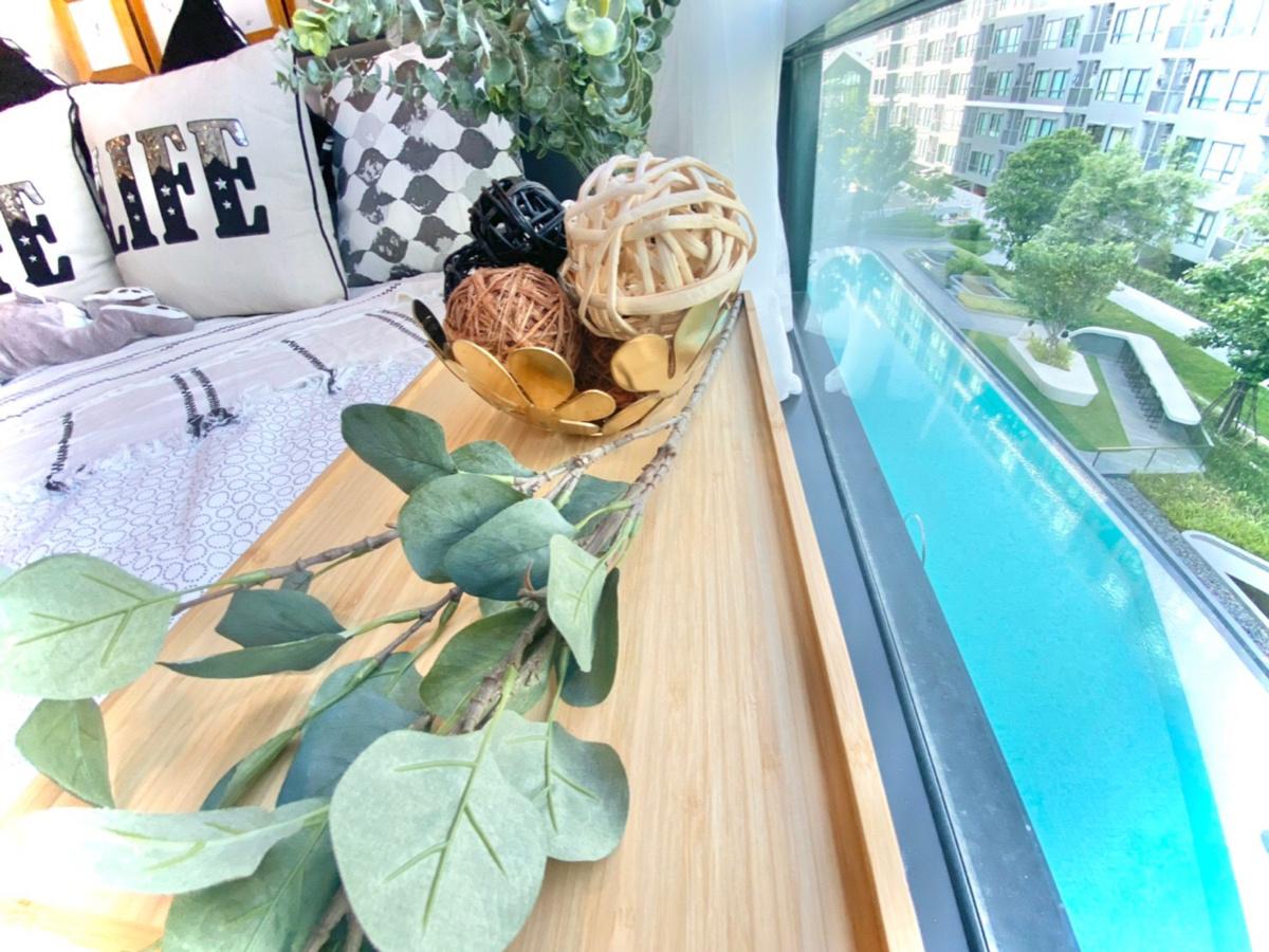 รูป 🔥T1111 คอนโดให้เช่า The Origin Sukhumvit 105 (ดิ ออริจิ้น สุขุมวิท 105) ห้องสวย เฟอร์ครบ มีเครืืองซักผ้า ราคาพิเศษ🔥 - รูปที่ 4/26