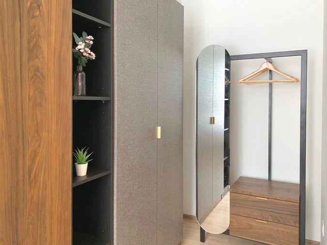 รูป T1110 คอนโดให้เช่า Taka Haus Ekamai 12 (ทากะ เฮาส์ เอกมัย 12) ห้องสวย เฟอร์ครบ มีเครืืองซักผ้า ราคาพิเศษ - รูปที่ 7/11