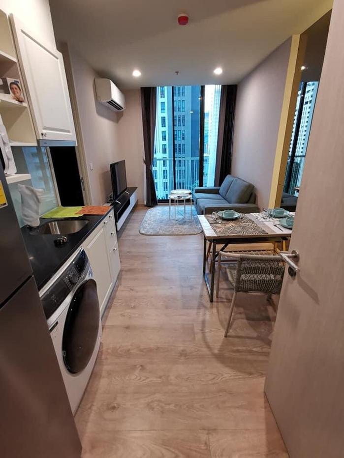 รูป T1122 คอนโดให้เช่า Noble Recole (โนเบิล รีโคล สุขุมวิท 19) ห้องสวย เฟอร์ครบ มีเครื่องซักผ้า ราคาพิเศษ - รูปที่ 9/15