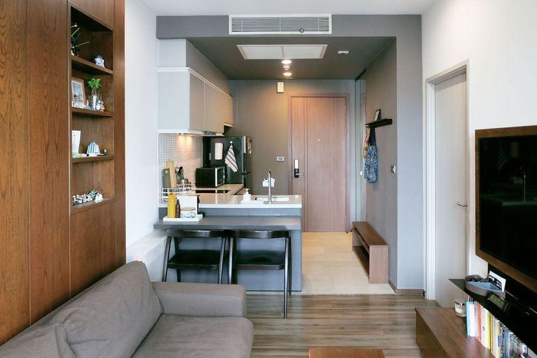 รูป 1ห้องนอน 1ห้องน้ำ WYNE Sukhumvit (วายน์ สุขุมวิท) Wyne By Sansiri ขนาด 35 ตรม ชั้น 24 BTS พระโขนง - รูปที่ 4/11